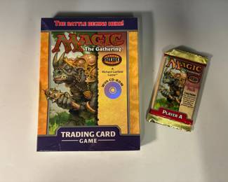 Magic The Gathering Starter Level Game With CD ROM Sealed