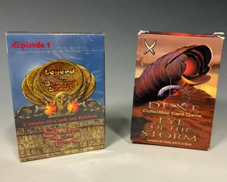Shadow Of The Tyrant Episode 1 And Dune Eye of the Storm Trading Card Games