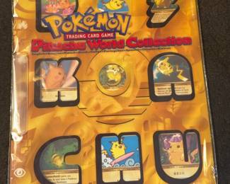 Pokmon Pikachu World Collection 2000 Binder Sealed
