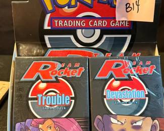 Pokmon Team Rocket Trouble And Devastation Theme Card Decks Sealed