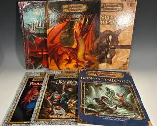 Dungeons Dragons Spell Compendium Draconomicon And Fiend Folio Others
