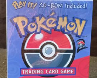 Play It CDROM Included Pokmon 2 Player Starter Set Base Set 2 Sealed