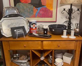 Maple server/ kitchen island