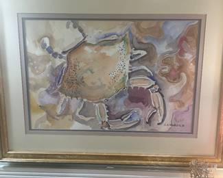 Mobile artist R.E.Templeton watercolor