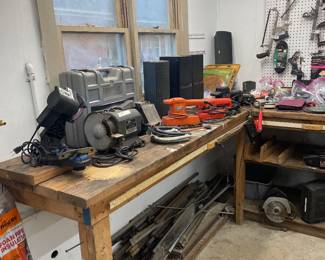 Lots of power tools