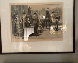 Late 1800’s “Imperial Crown Prince of Germany” engraving 