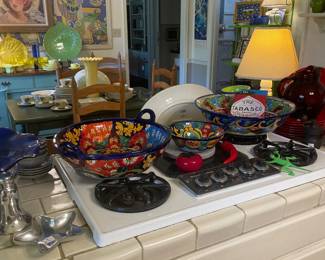 Mexican pottery bowls