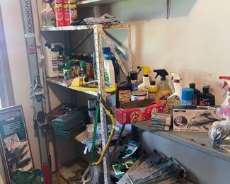 Gardening and more cleaning supplies 