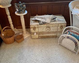 Old camel back trunk