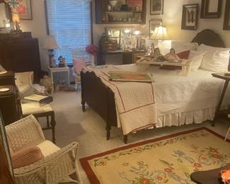 View of girl’s bedroom