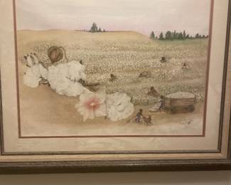 Original watercolor by Peggy Self