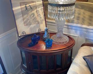 Another wonderful mahogany curio table table