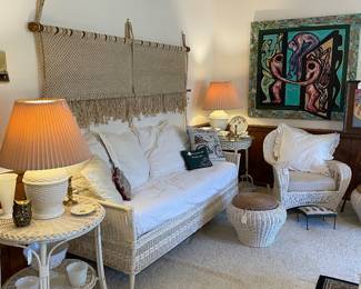 View to the left of sunroom entrance 