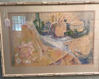 Montgomery artist Nell Hardeman watercolor