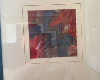 Pensacola artist Darlene Homrighausen  abstract