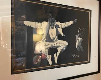 Maurice jazz dancer painting 