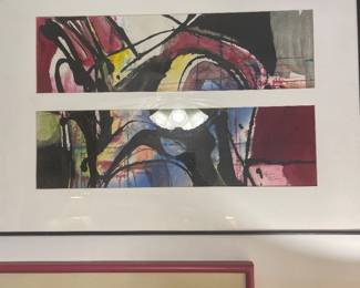 Lynne McCain watercolor abstract