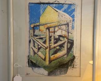 Montgomery artist Durand Seay abstract