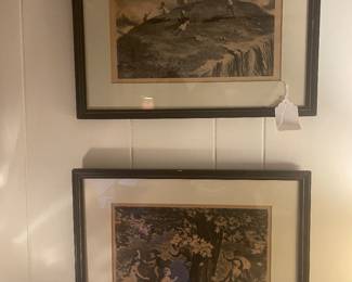 Two Lawerence Beall Smith lithographs