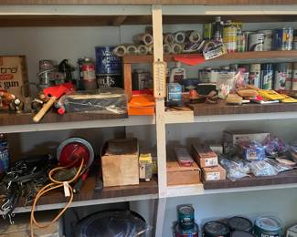 Paint and paint supplies 