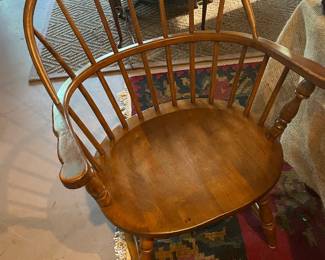Old Windsor armchair in great room