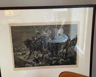 Late 1800’s “ The House Calvary at Kassassin”