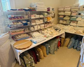 Sheets, towels, placemats and MORE