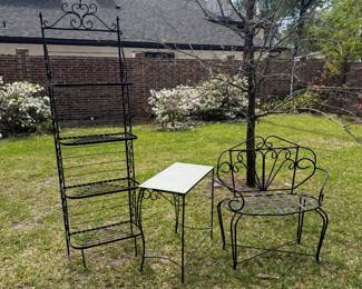 Outdoor racks and furniture