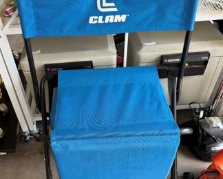 Clam fishing chair
