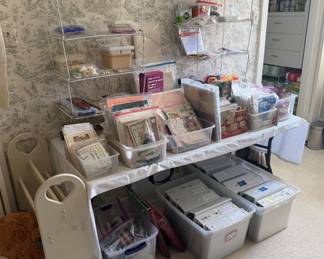 Sewing and craft supplies