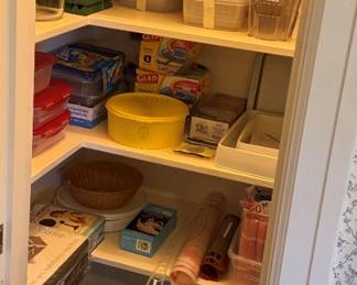 Tupperware is always needed!