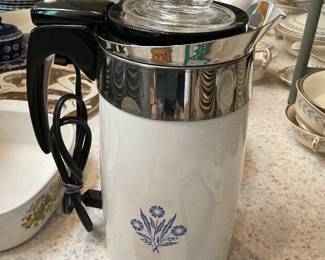Vintage CorningWare percolator