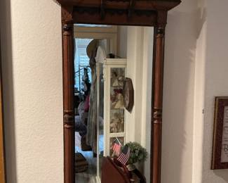 Antique wall mirror