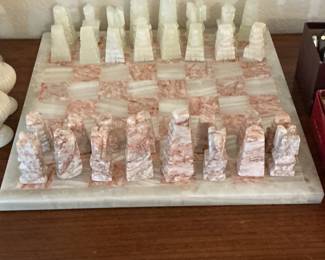 Marble Chess set