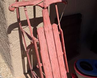 Vintage sled
