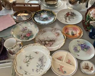 Vintage plates