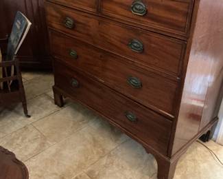 Antique mahogany dresser