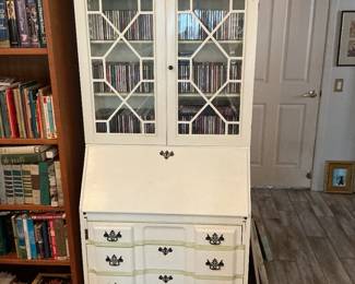 Vintage secretary, desk cabinet