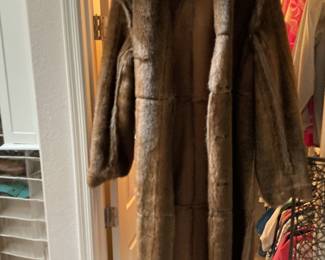 Many fur coats to choose from