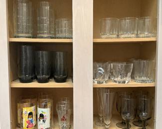 Lots of glassware