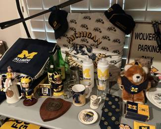 Michigan Wolverine collectibles