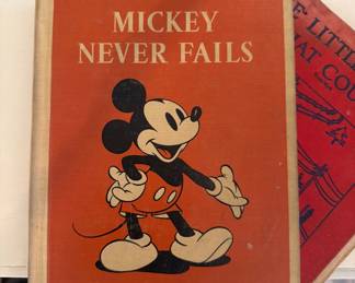 Many vintage children’s books