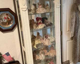 Vintage display cabinet