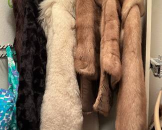 Fur coats