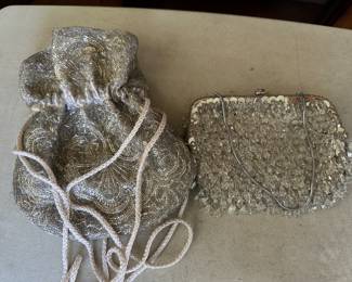 Vintage beaded purses