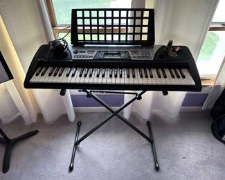 Keyboard and stand 
