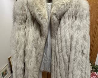 Fox fur jacket