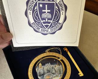 University of Notre Dame ornament