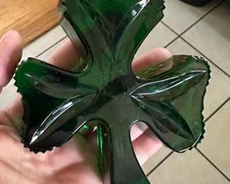 Waterford shamrock paperweight