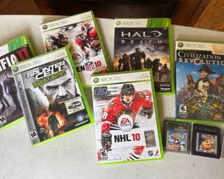 Xbox video games.....